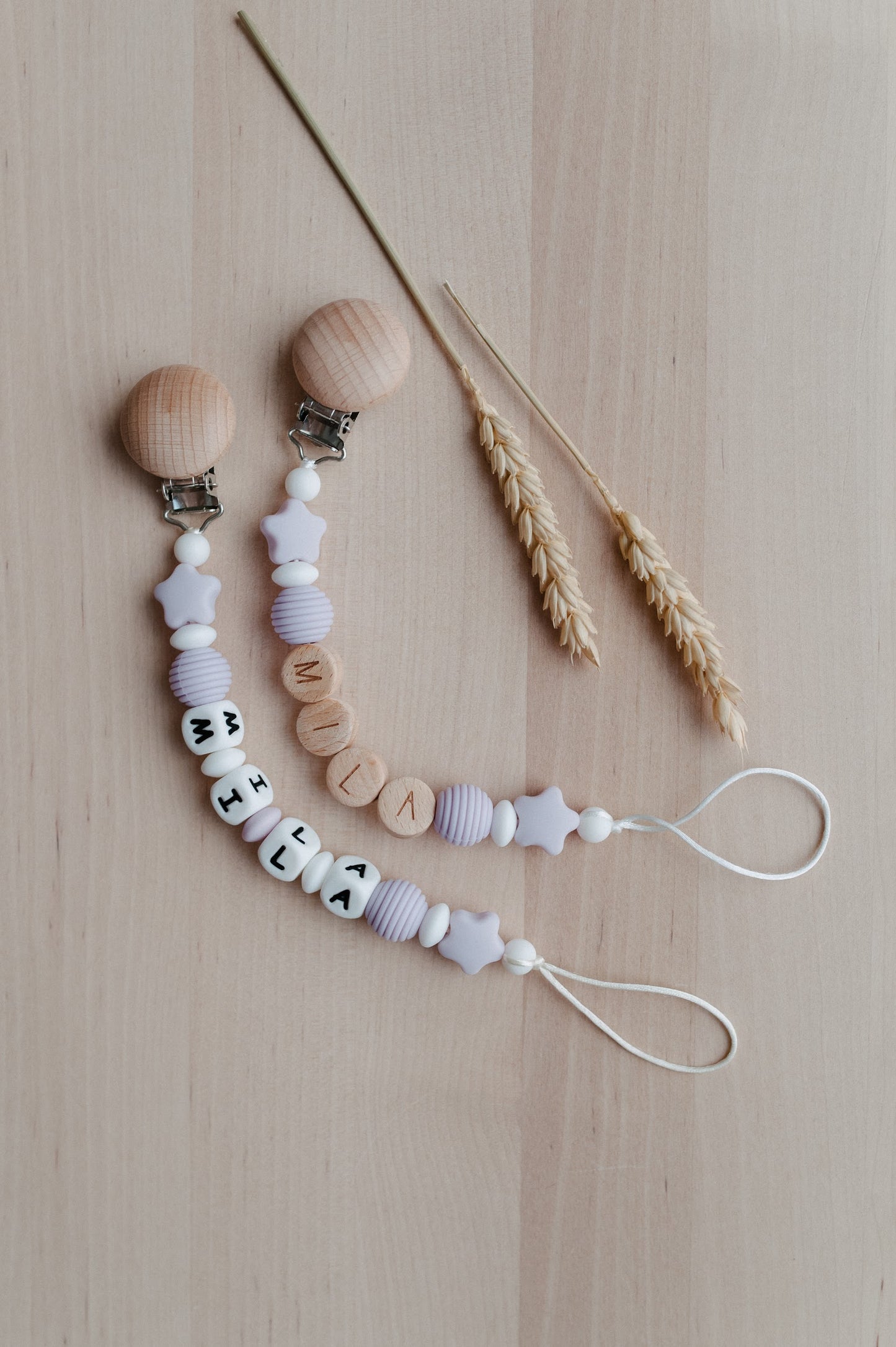 Personalized pacifier holder