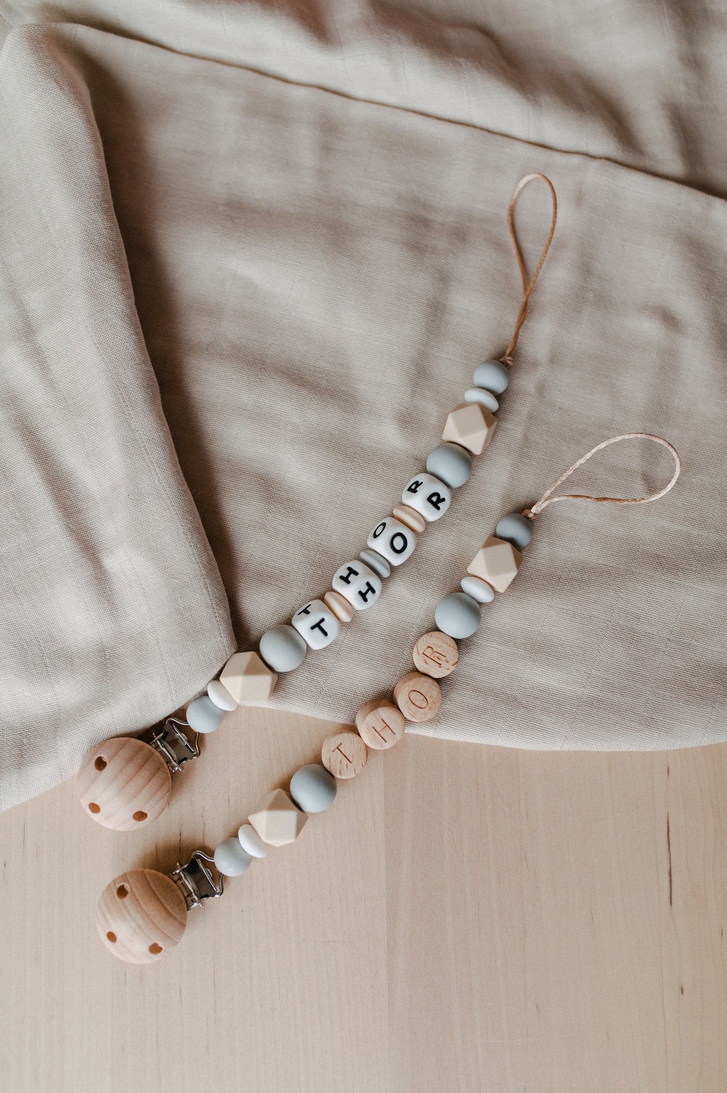 Personalized pacifier holder