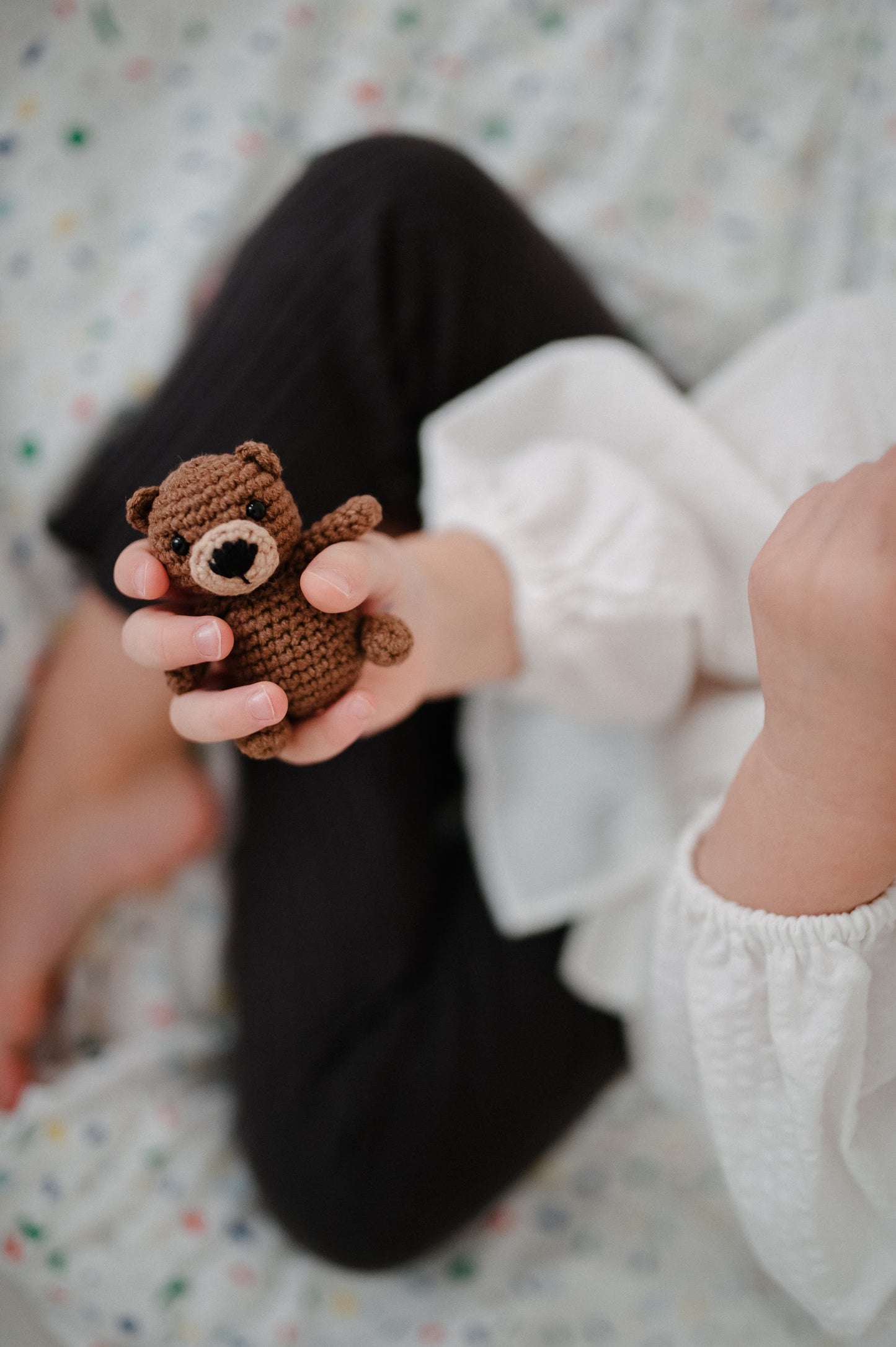 Mini crochet toy "Tiny bear"