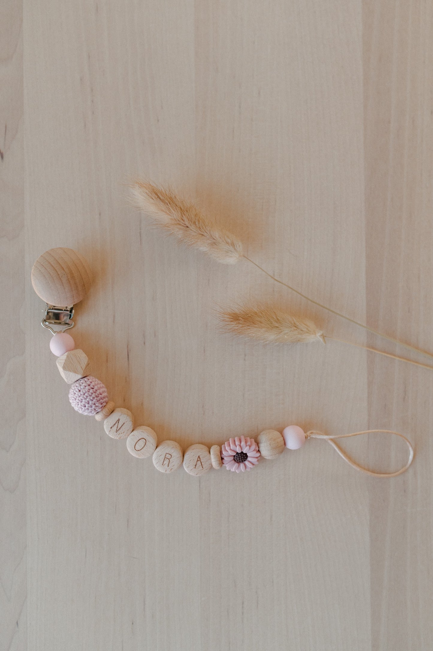 Personalized pacifier holder
