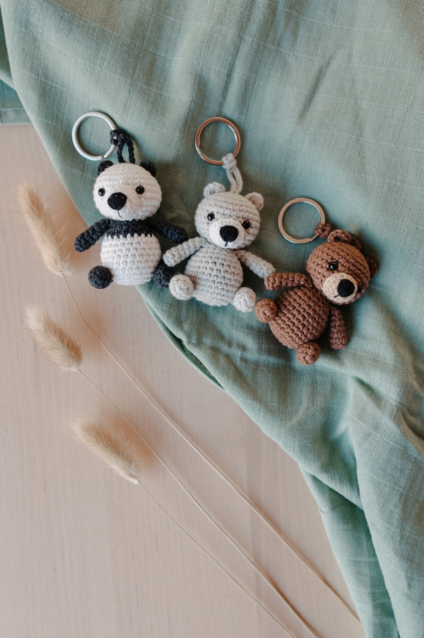 Crochet keychain "Bear"