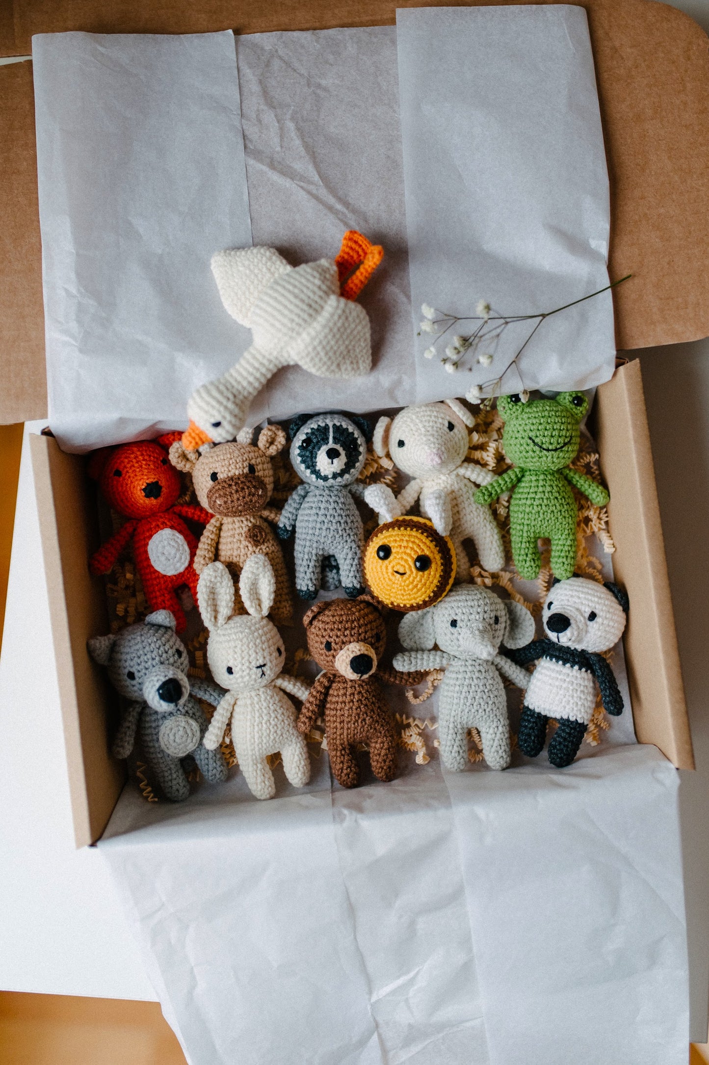 (𝐍𝐄𝐖) Crochet toy box (12-piece set)