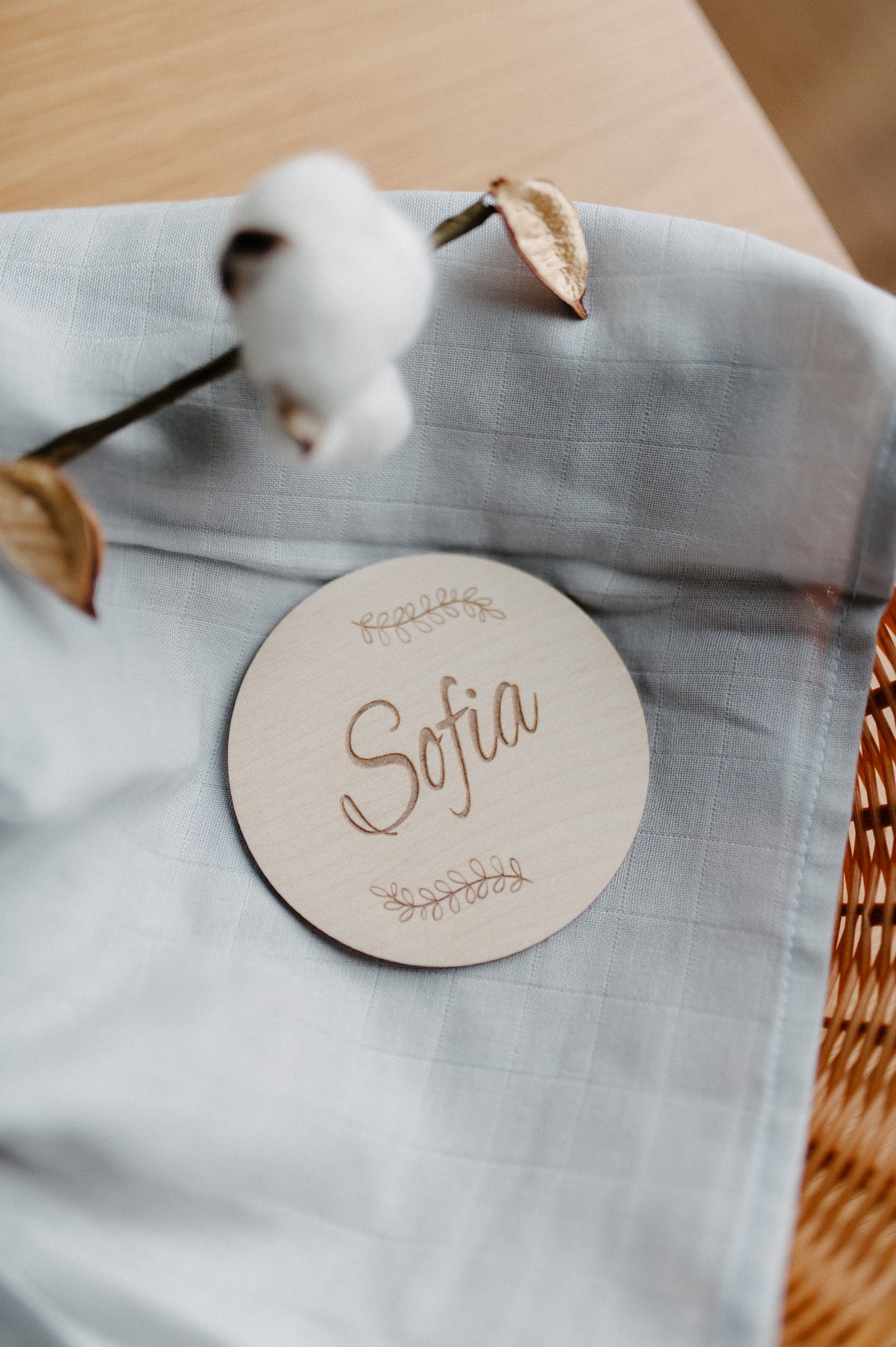 Personalized wooden sign