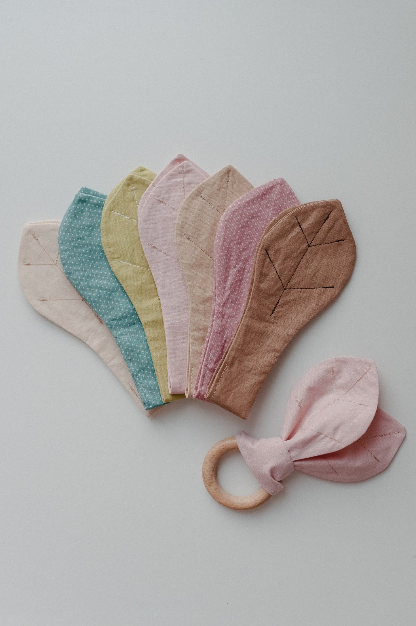 Sensory toy and teether "Crinkle bunny ears"