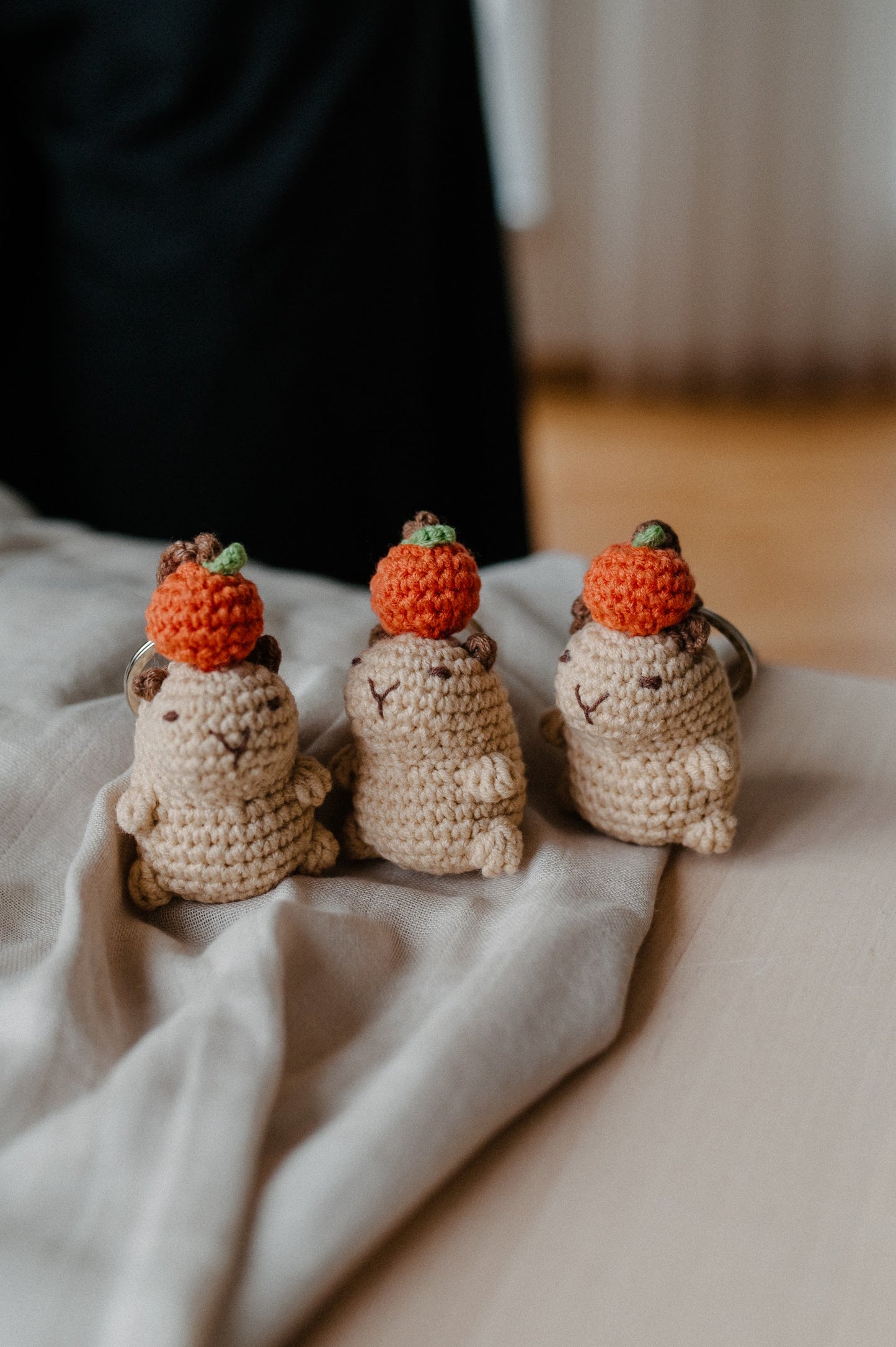(𝐍𝐄𝐖) Crochet keychain "Capybara"