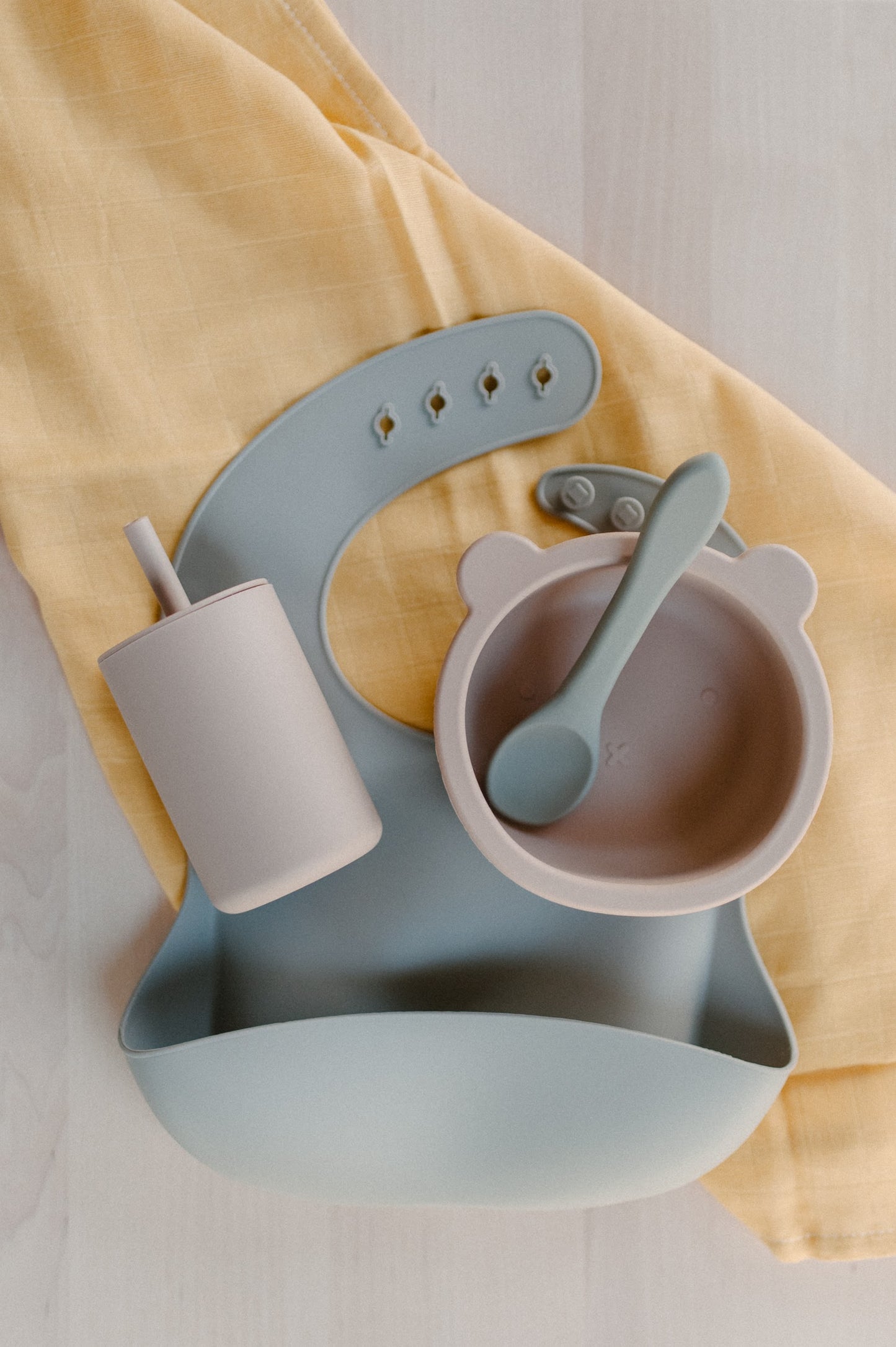 Silicone tableware set