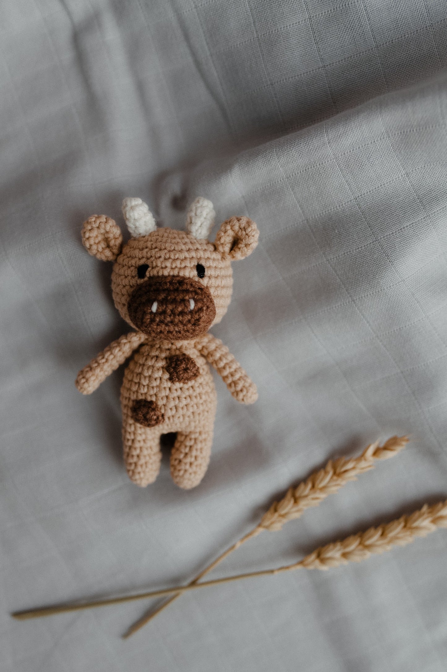 Mini crochet toy "Bull"