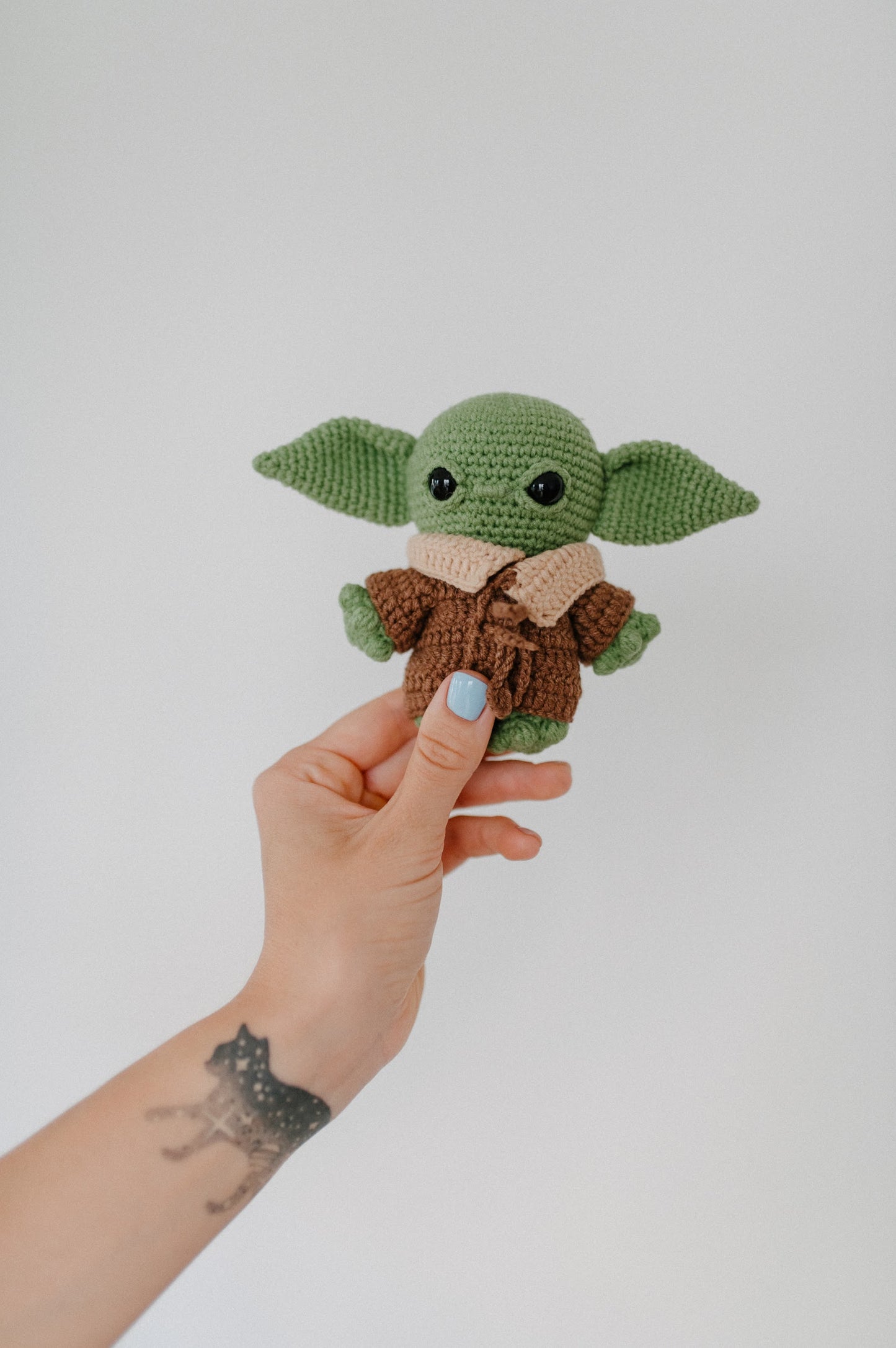 Crochet toy "Yoda"