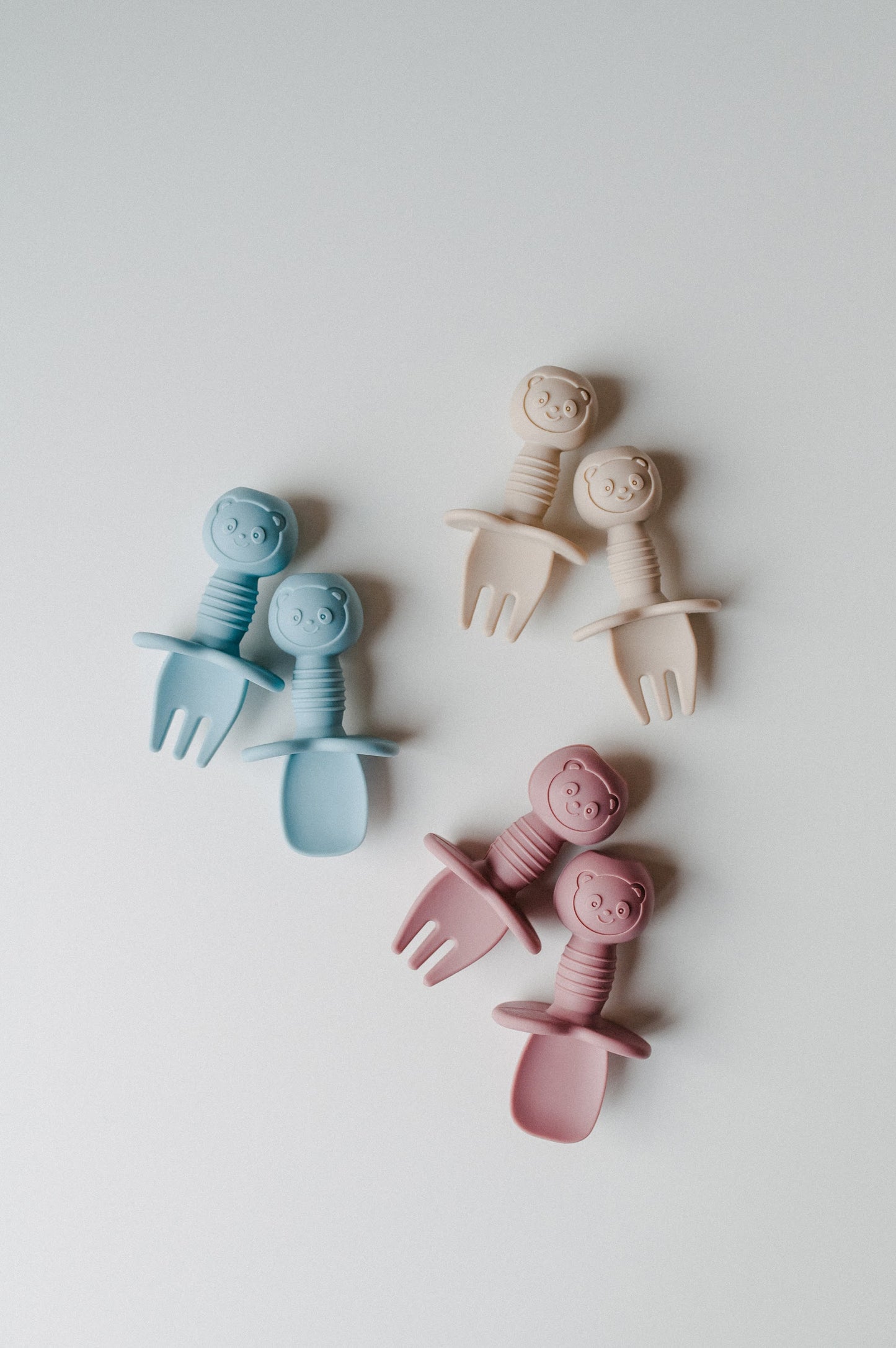 Silicone training utensils