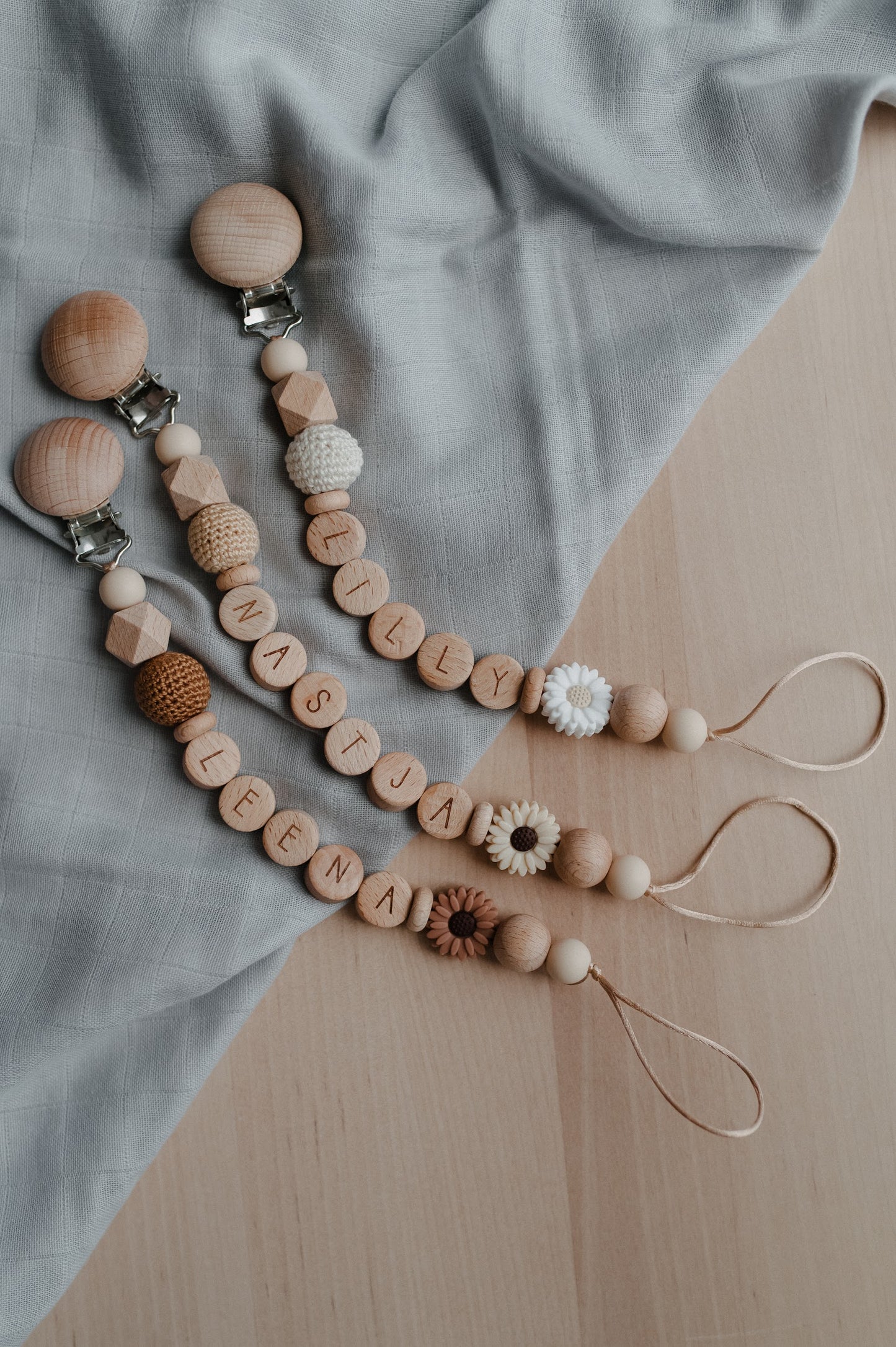 Personalized pacifier holder