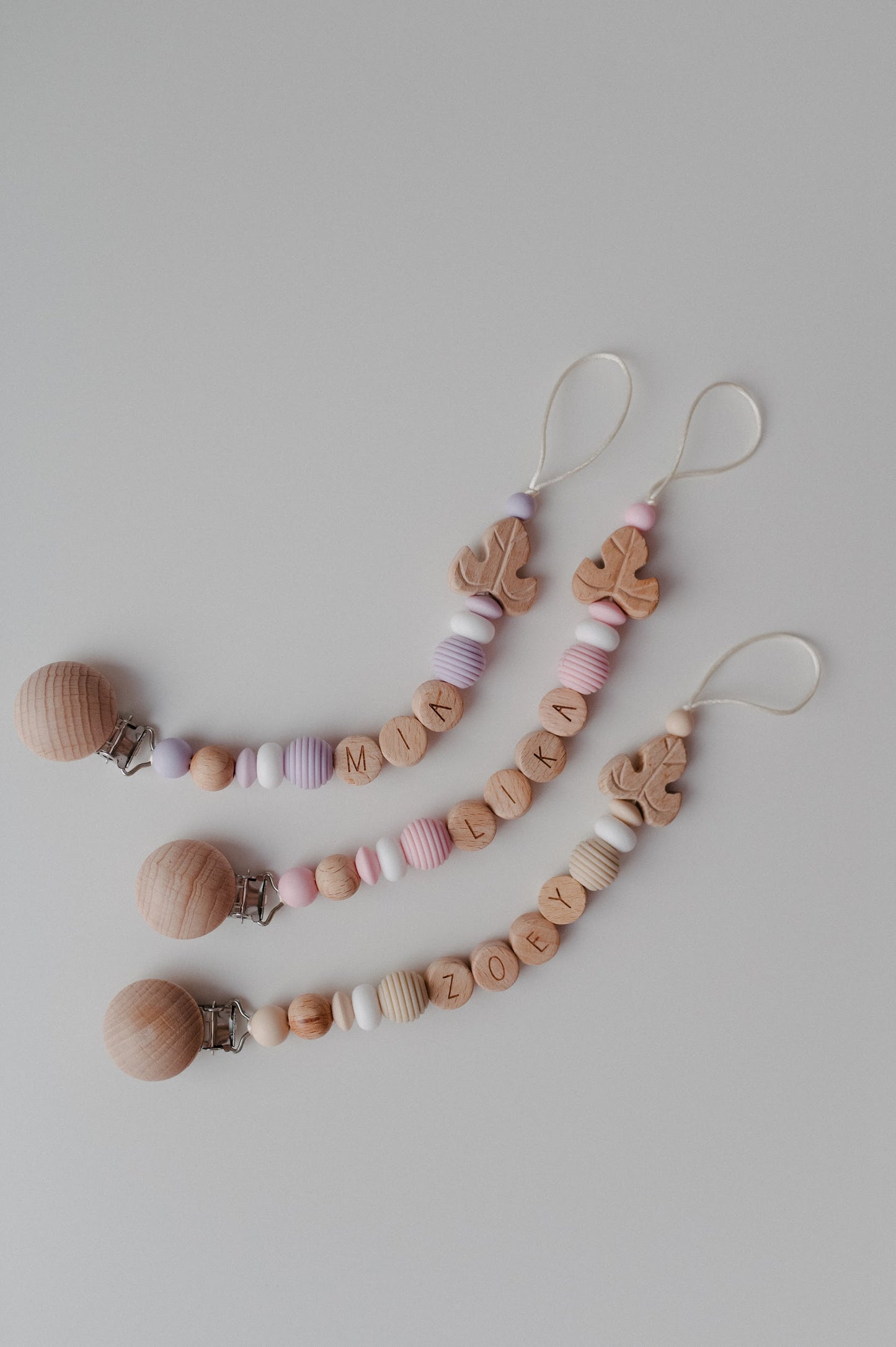 Personalized pacifier holder
