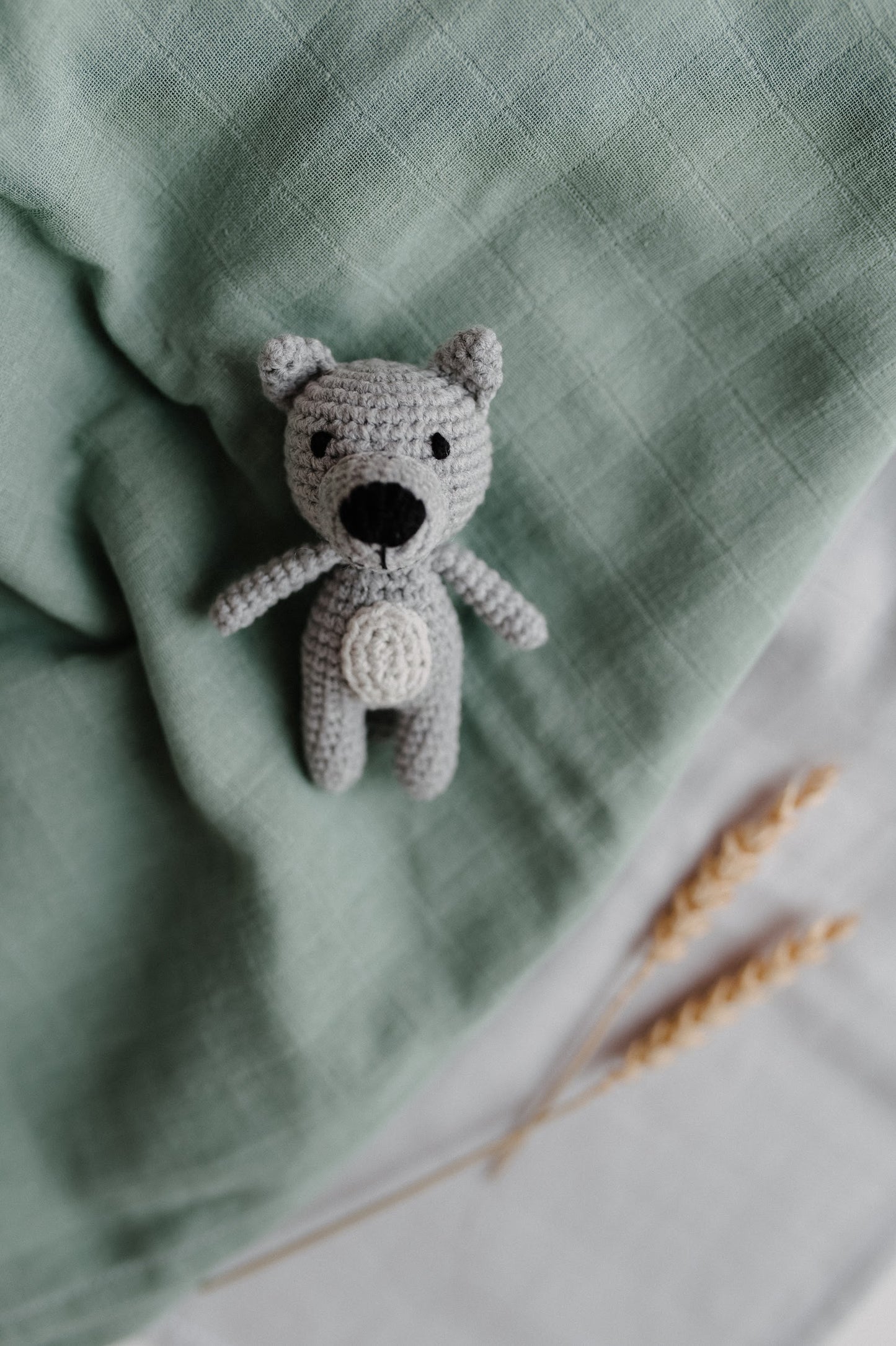Mini crochet toy "Wolf"