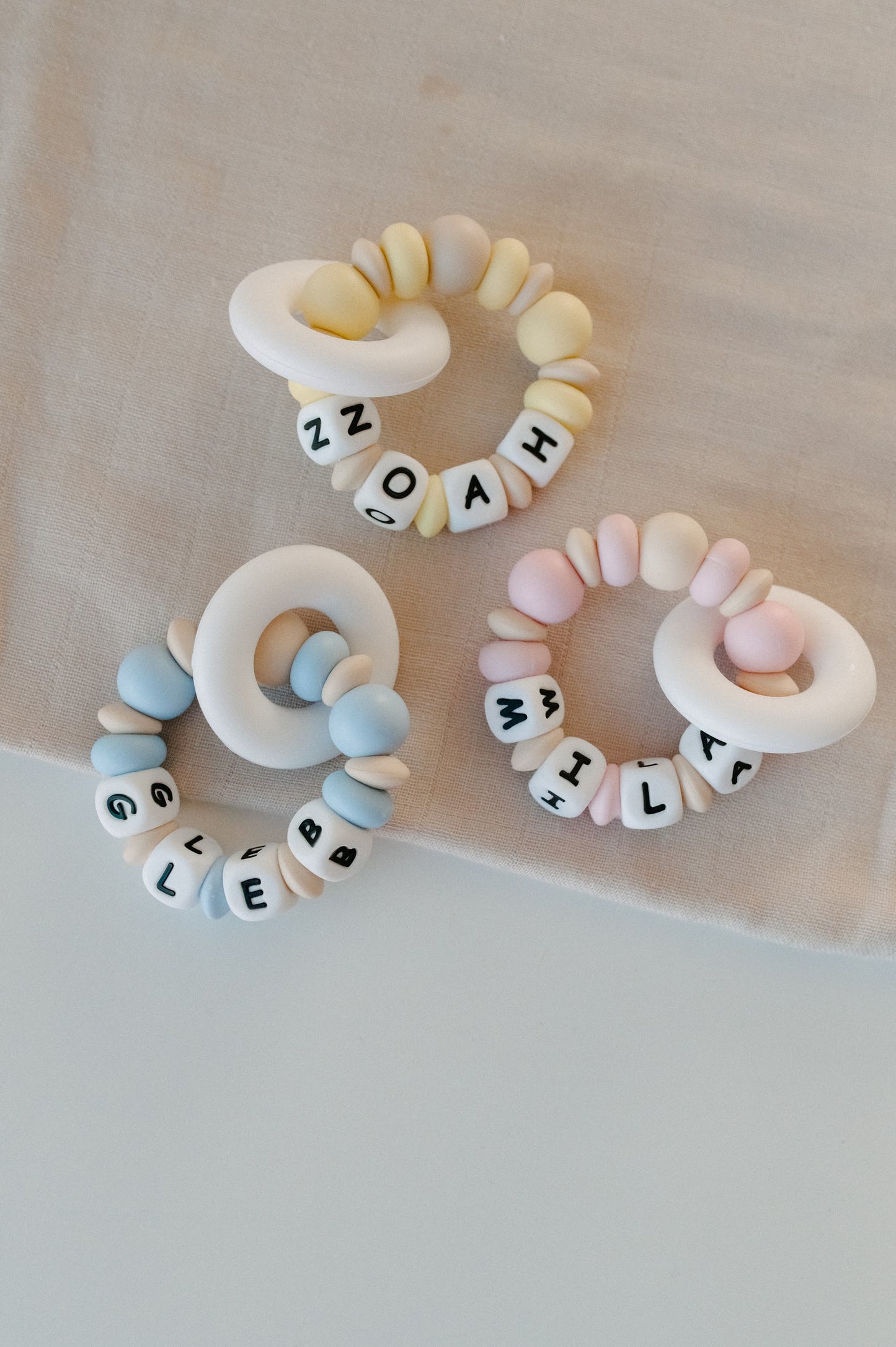 (ššš) Personalized teething ring