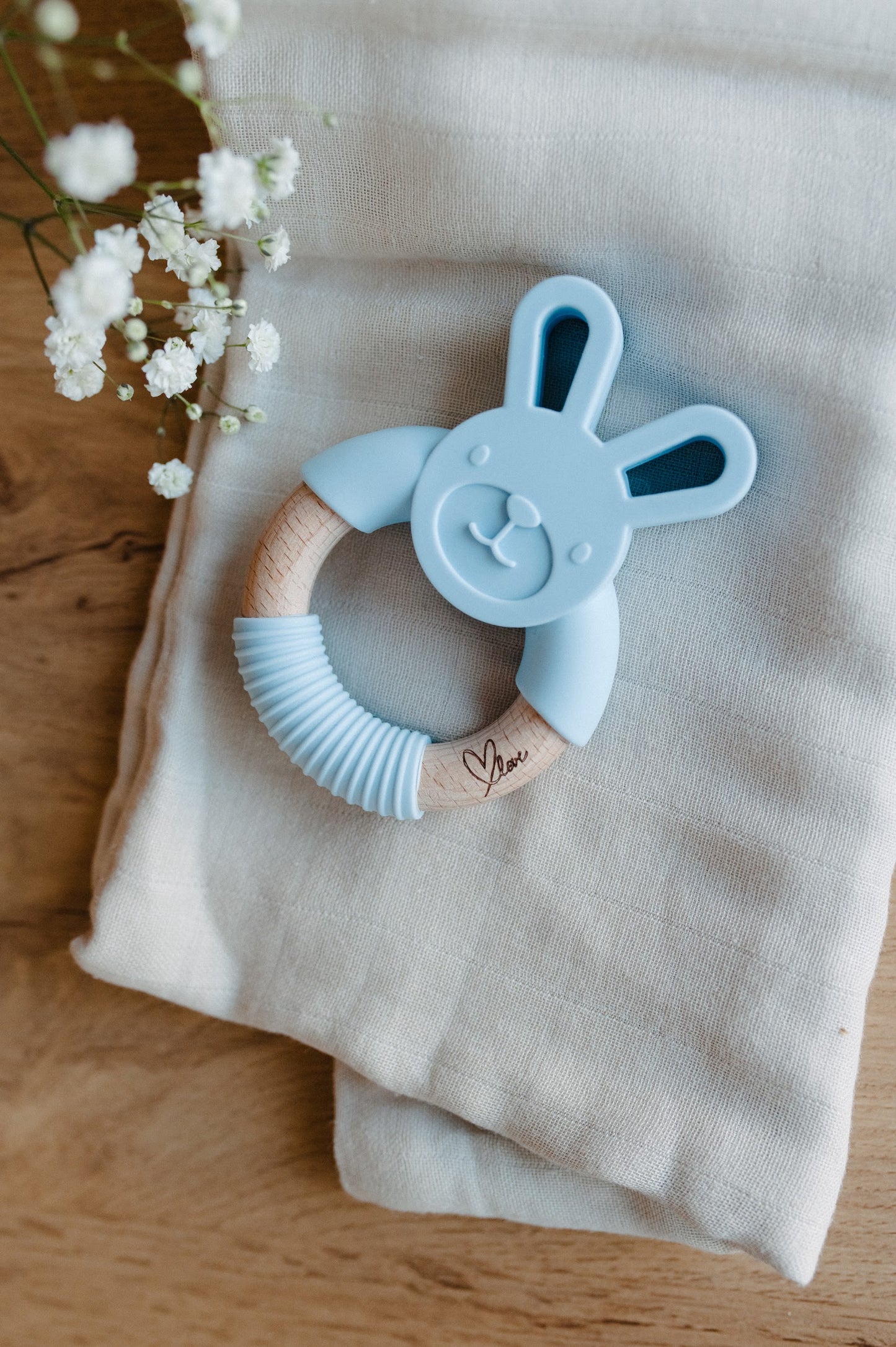 (𝐍𝐄𝐖) Personalized teether "Bunny"