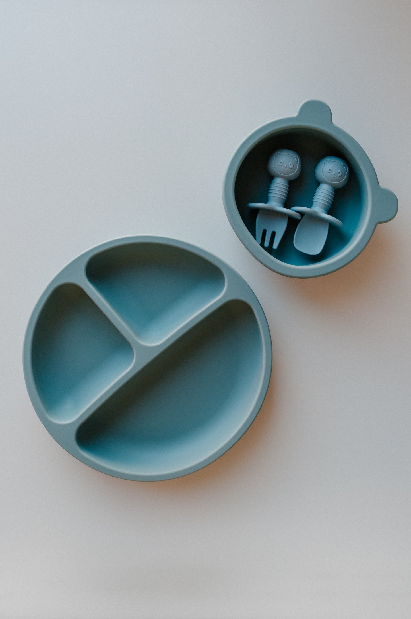 Silicone tableware set