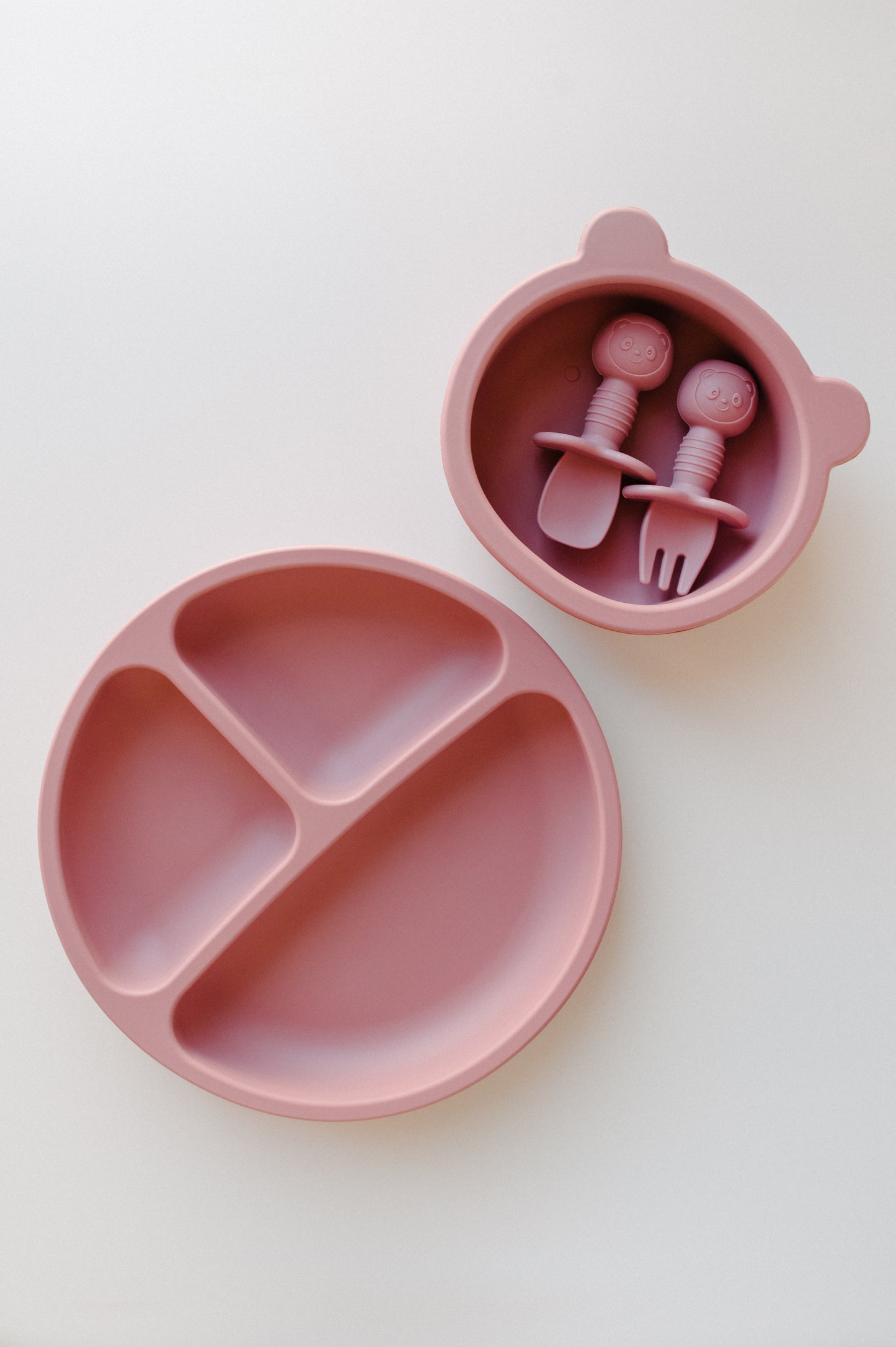 Silicone tableware set