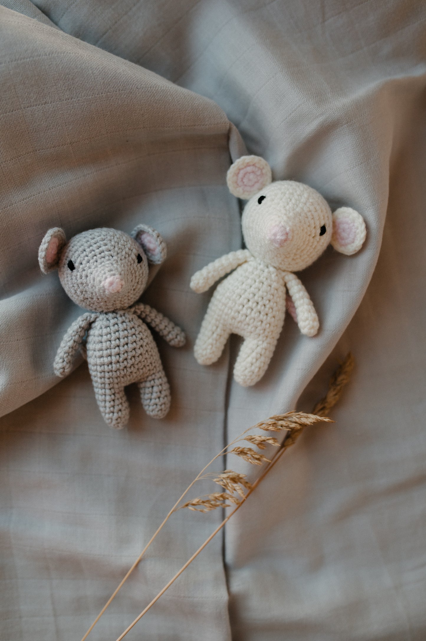 Mini crochet toy "Mouse"