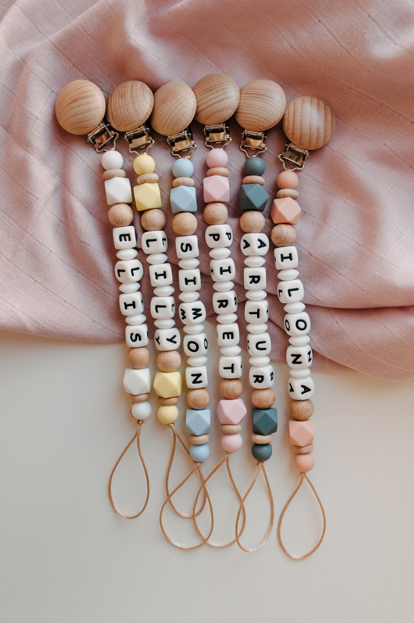 Personalized pacifier holder