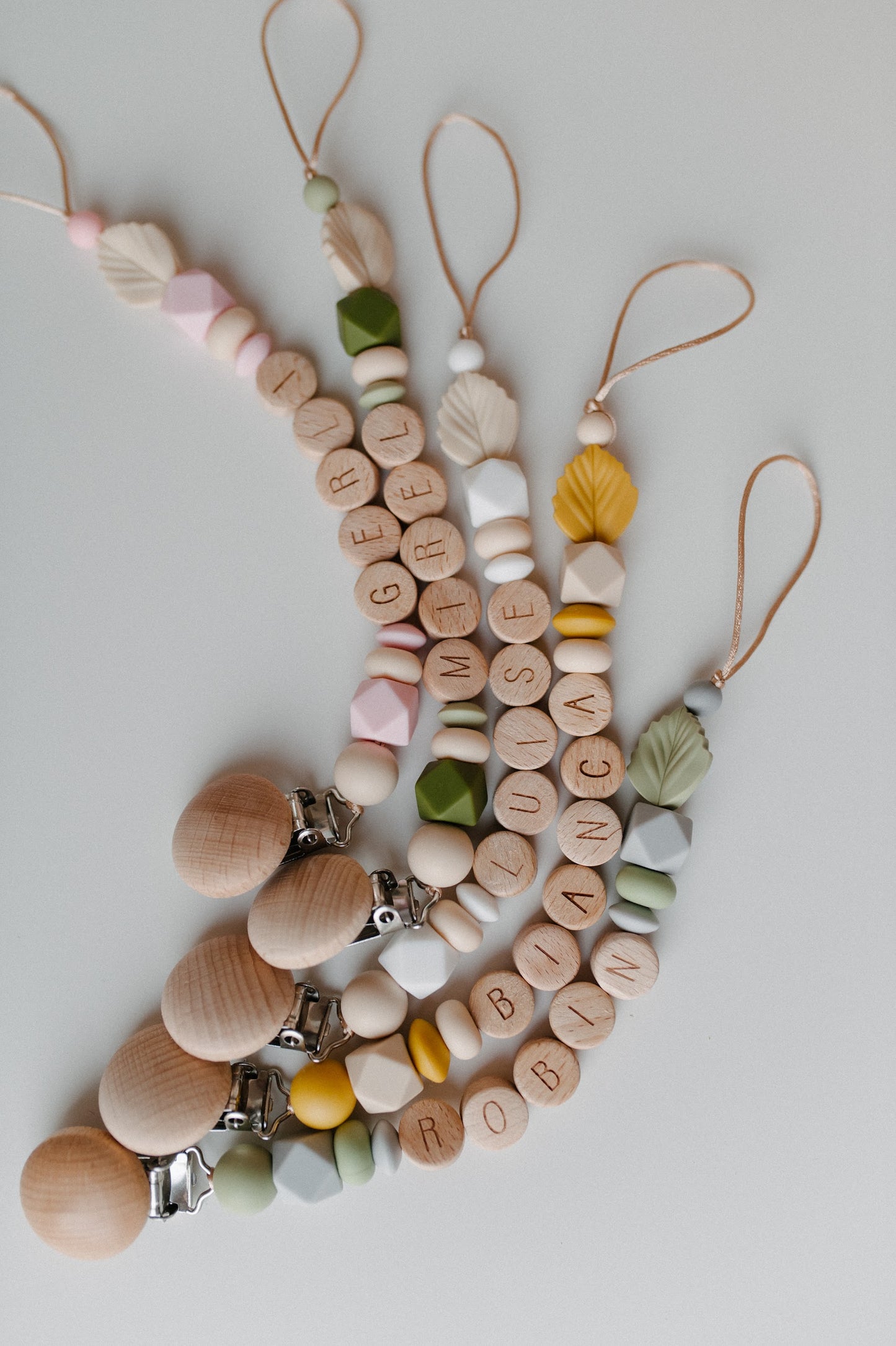 Personalized pacifier holder