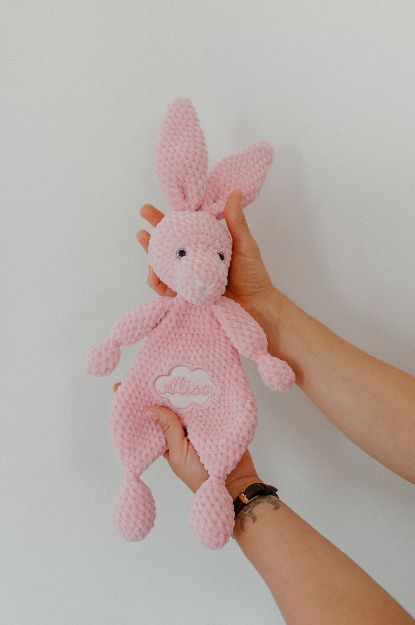 Cuddle toy with name
