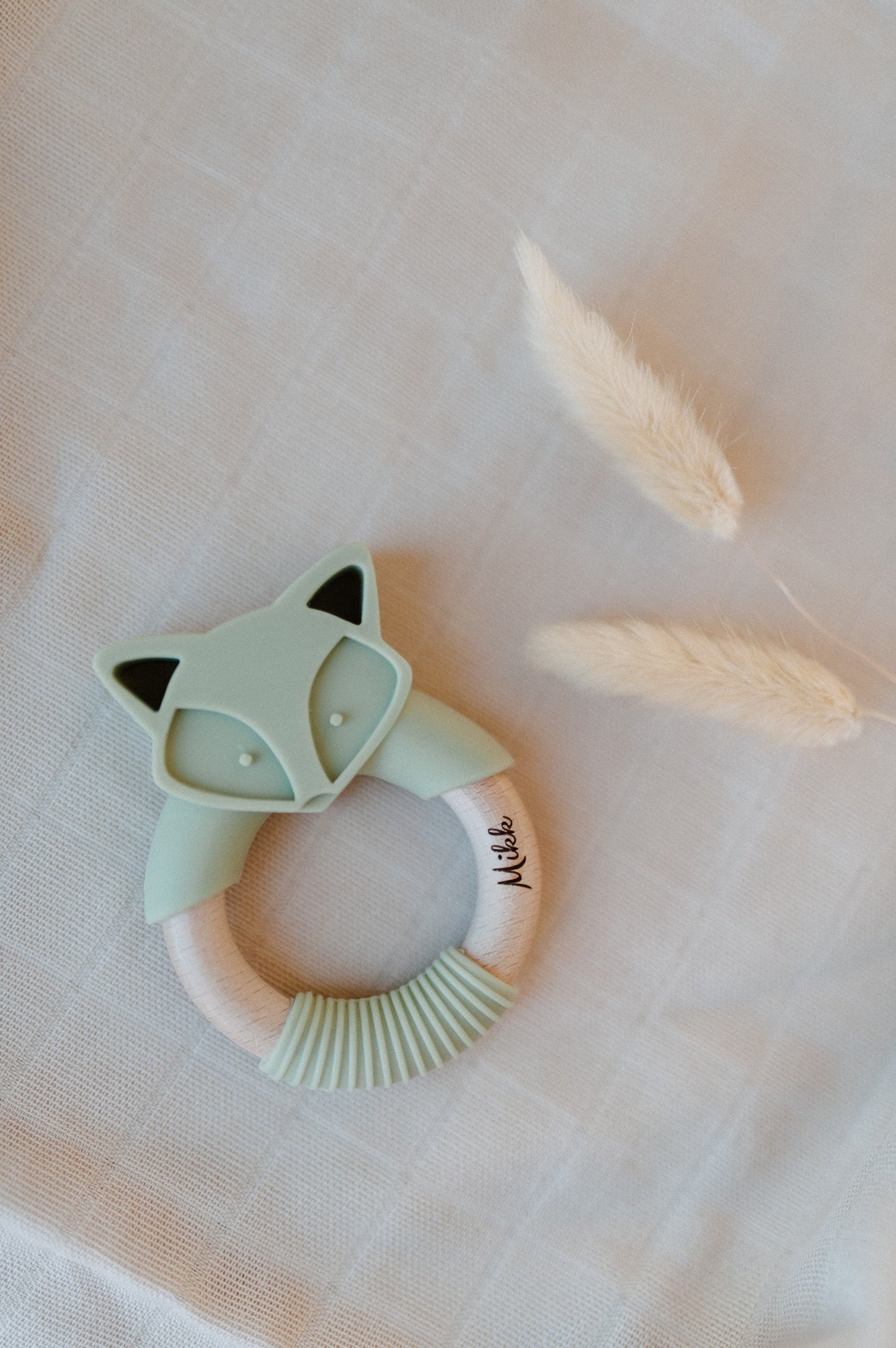 (𝐍𝐄𝐖) Personalized teether "Foxy"