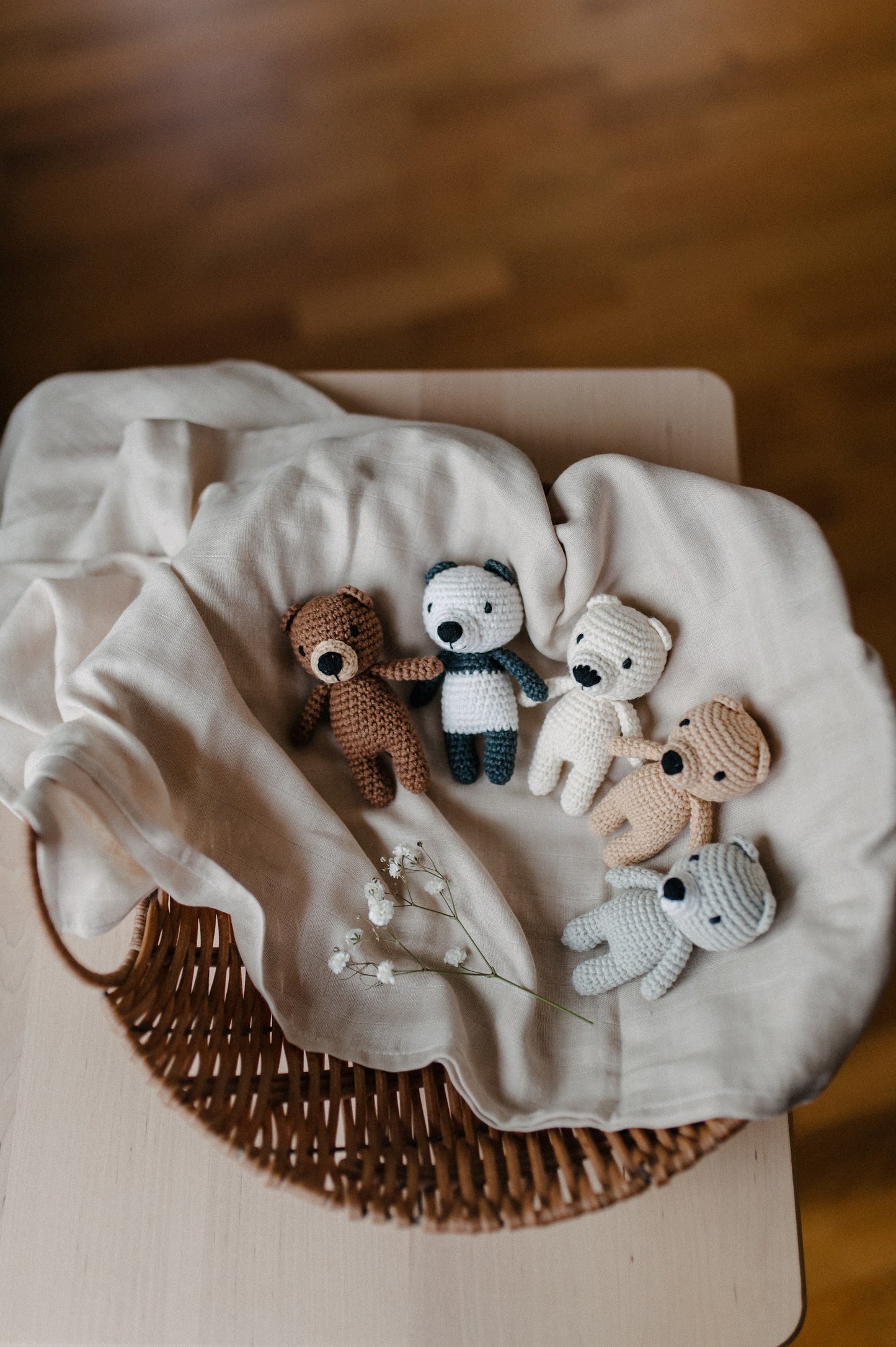 Mini crochet toy "Bear"