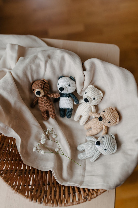 Mini crochet toy "Bear"