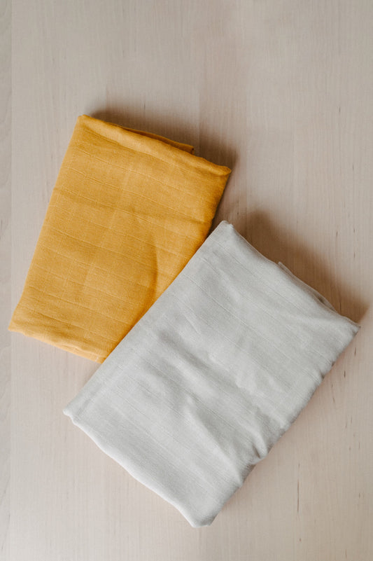 (𝐍𝐄𝐖) Oversized muslin cloth (2-piece set)