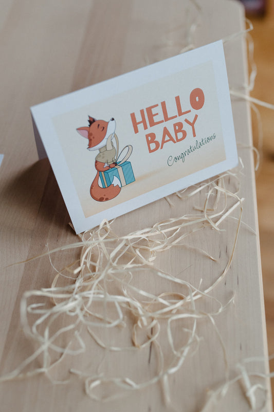 "Hello Baby" card