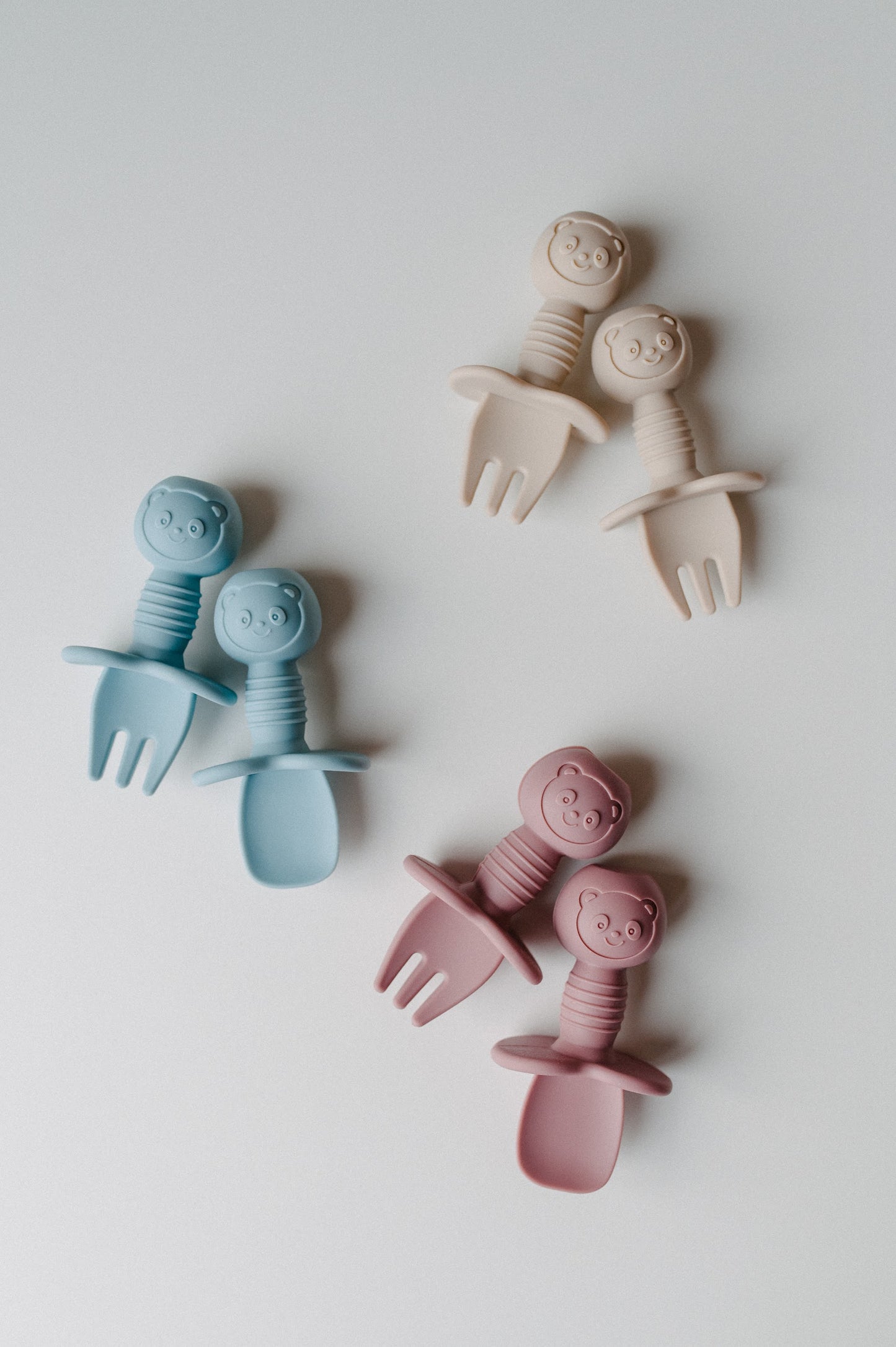Silicone training utensils