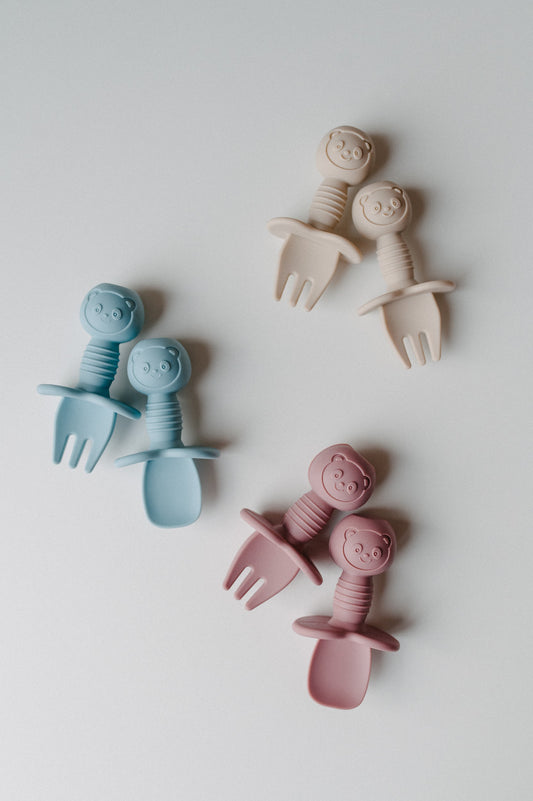 Silicone training utensils