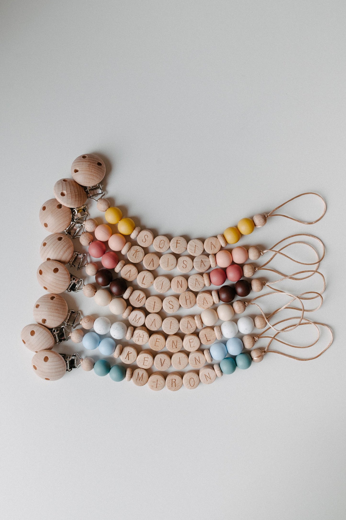 Personalized pacifier holder