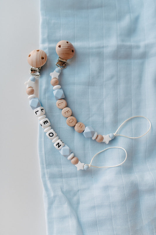 Personalized pacifier holder