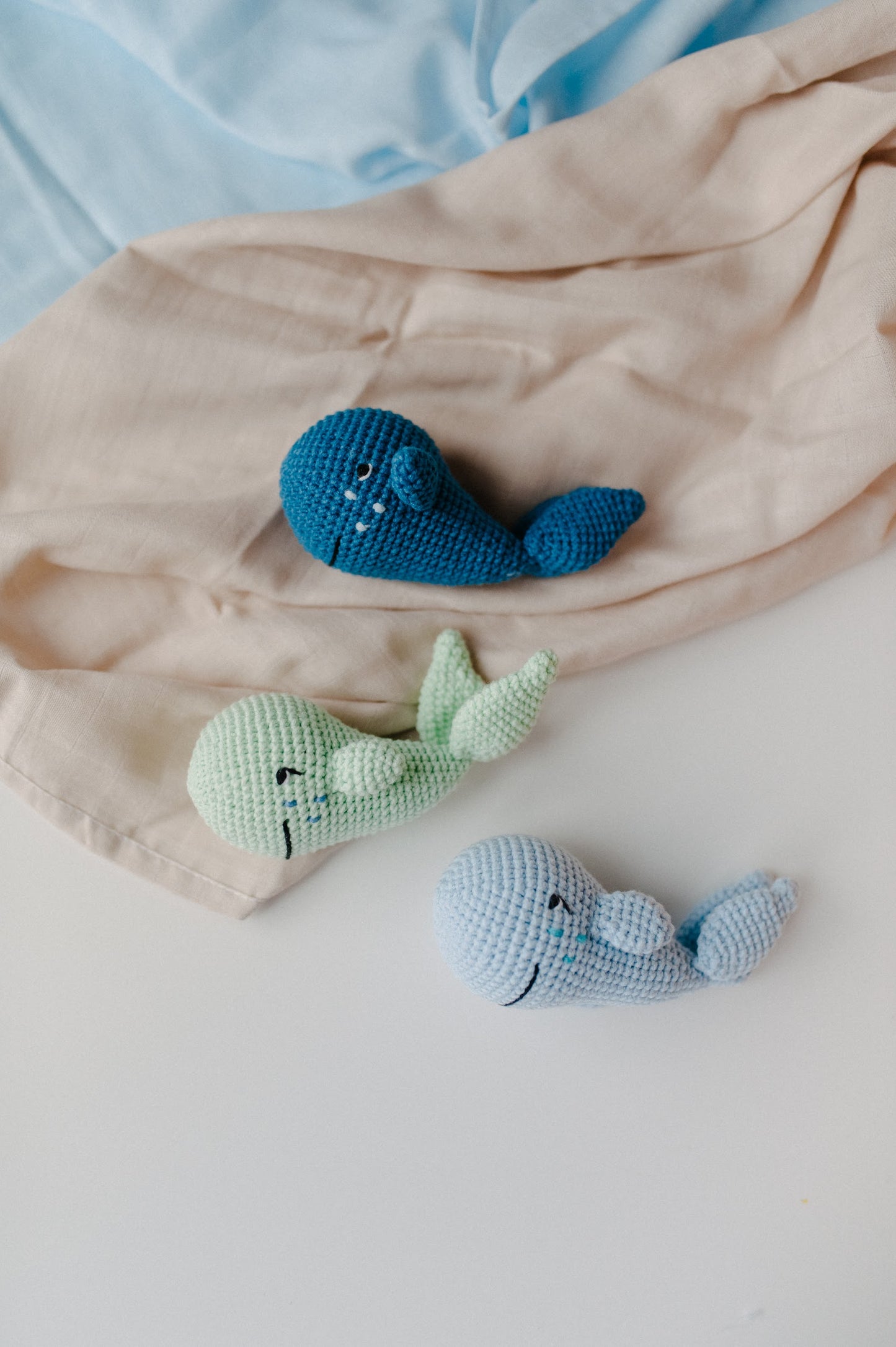 Crochet toy "Whale"