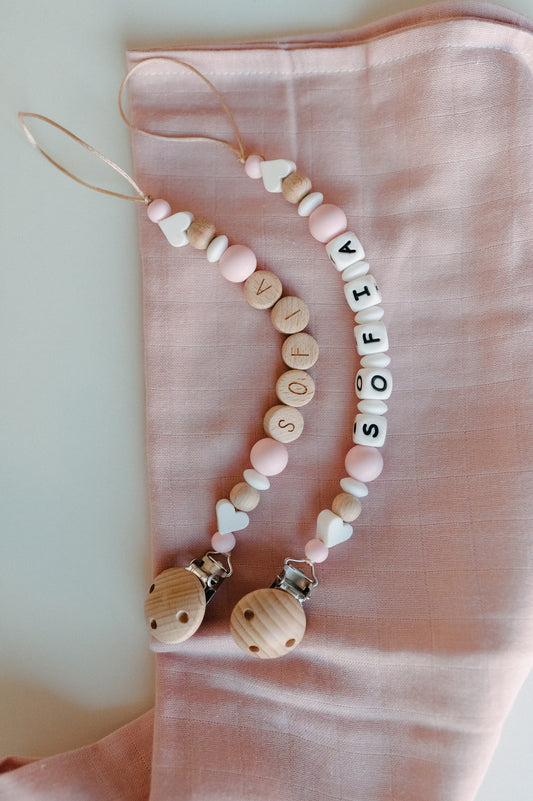(𝐍𝐄𝐖) Personalized pacifier holder