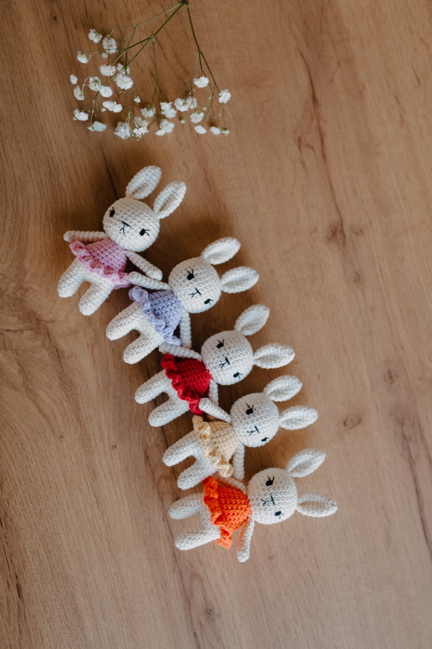 (𝐍𝐄𝐖) Mini crochet toy "Bunny girl"