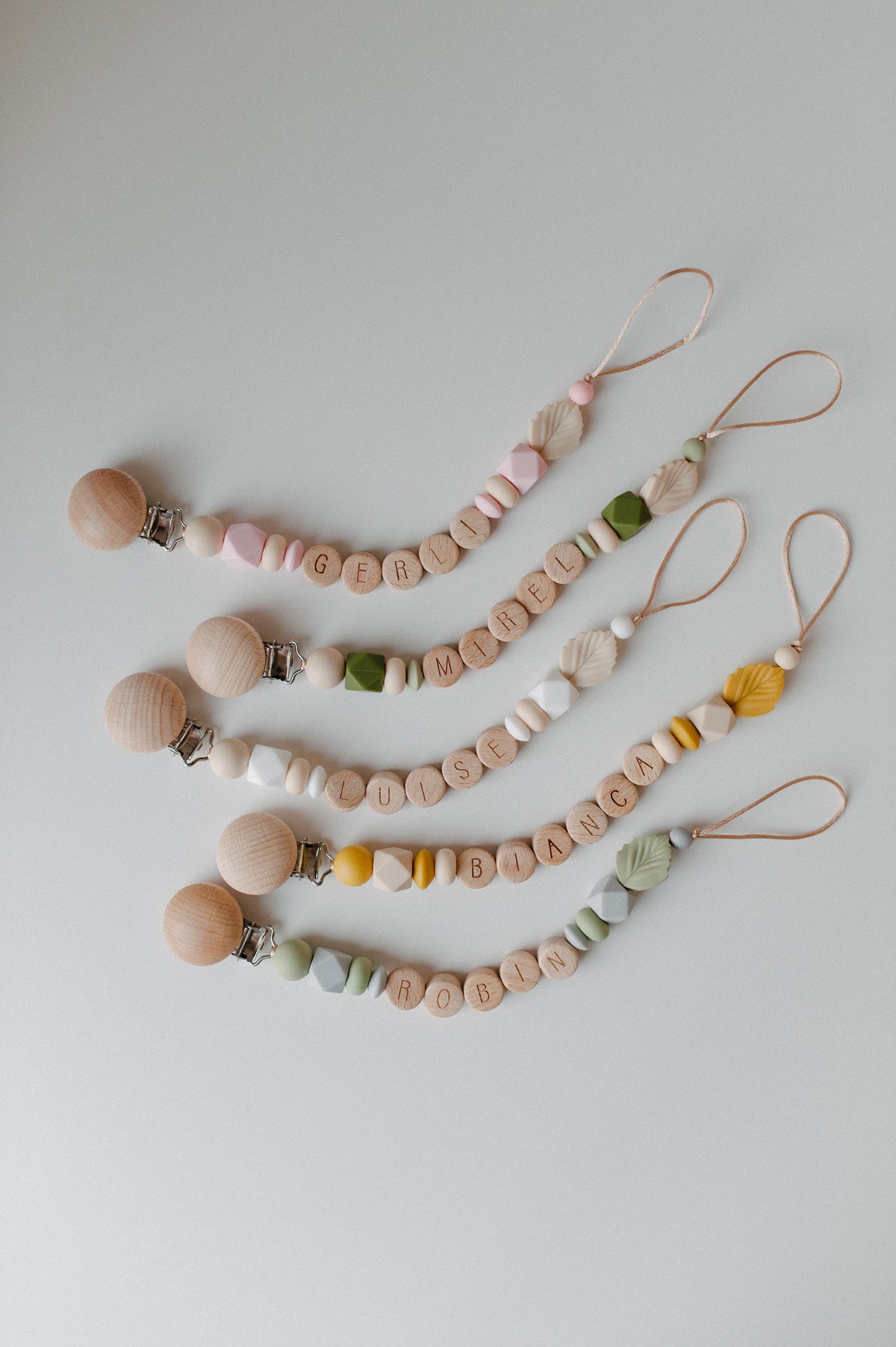 Personalized pacifier holder