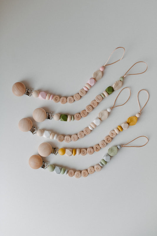 Personalized pacifier holder